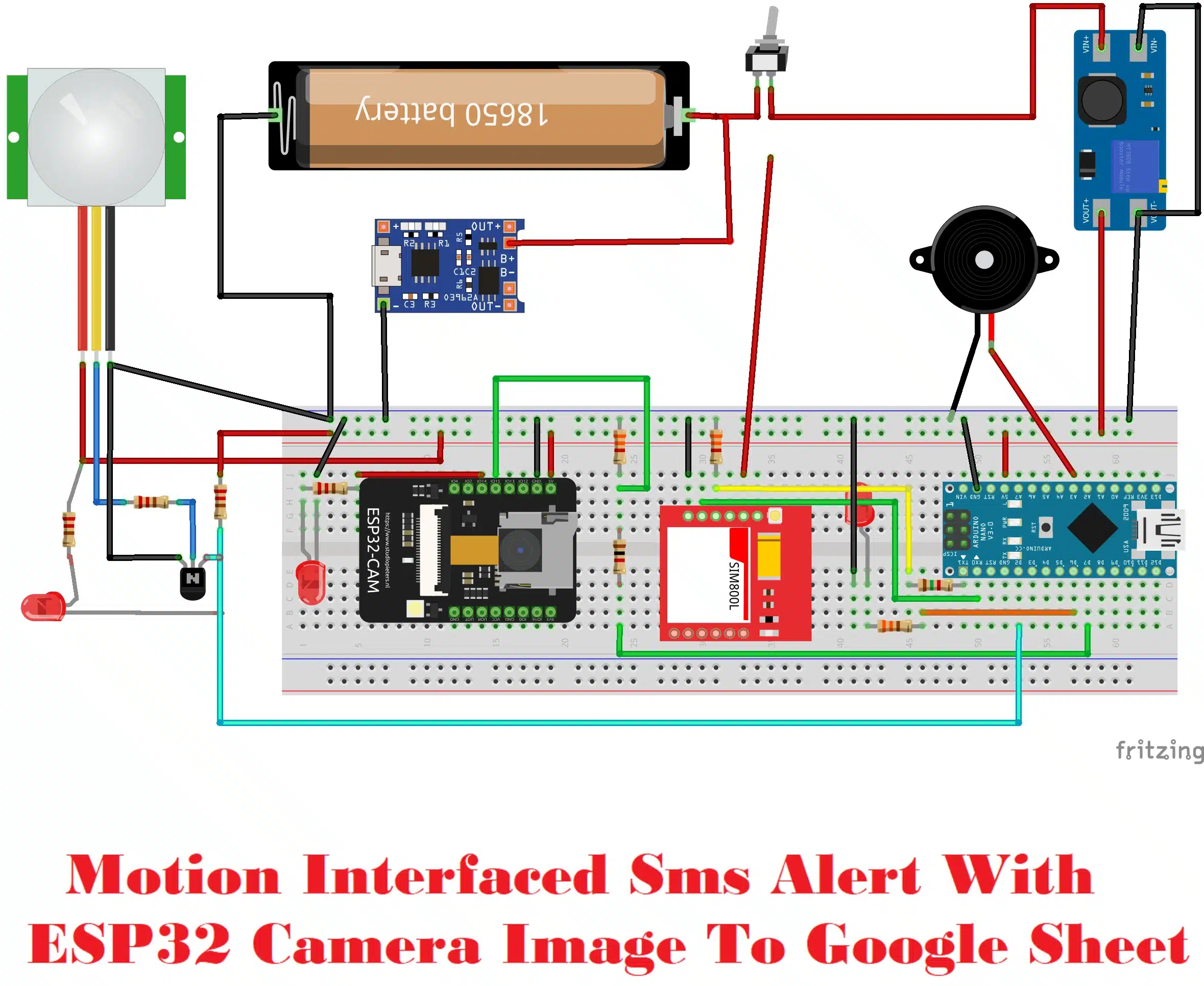 Motion Alert on SMS with Image Capture Using ESP32 Cam Motion Alert on SMS with Image Capture Using ESP32 Cam