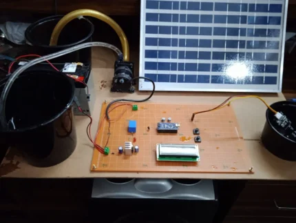 Soil Moisture Controller with Solar Panel