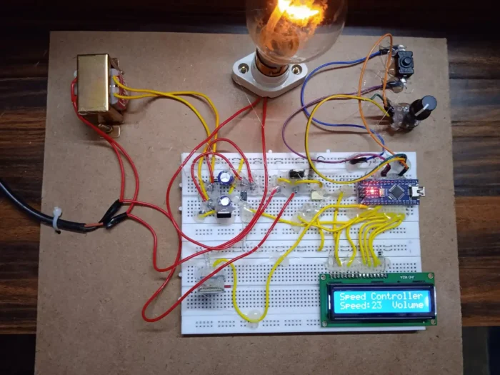 Induction Motor Speed Controller with Manual & Android Interfaced ...