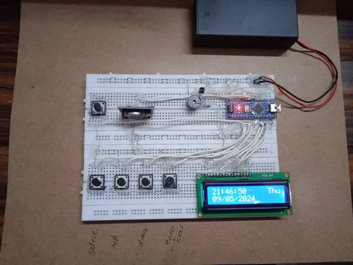 Time Schedule Remote Control Arduino Time Reminder Using Arduino with Sleep Function – projectiot