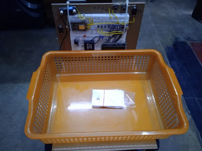 Rfid Troll RFID shopping Trolly with Follow me feature & Telegram Interfaced ...